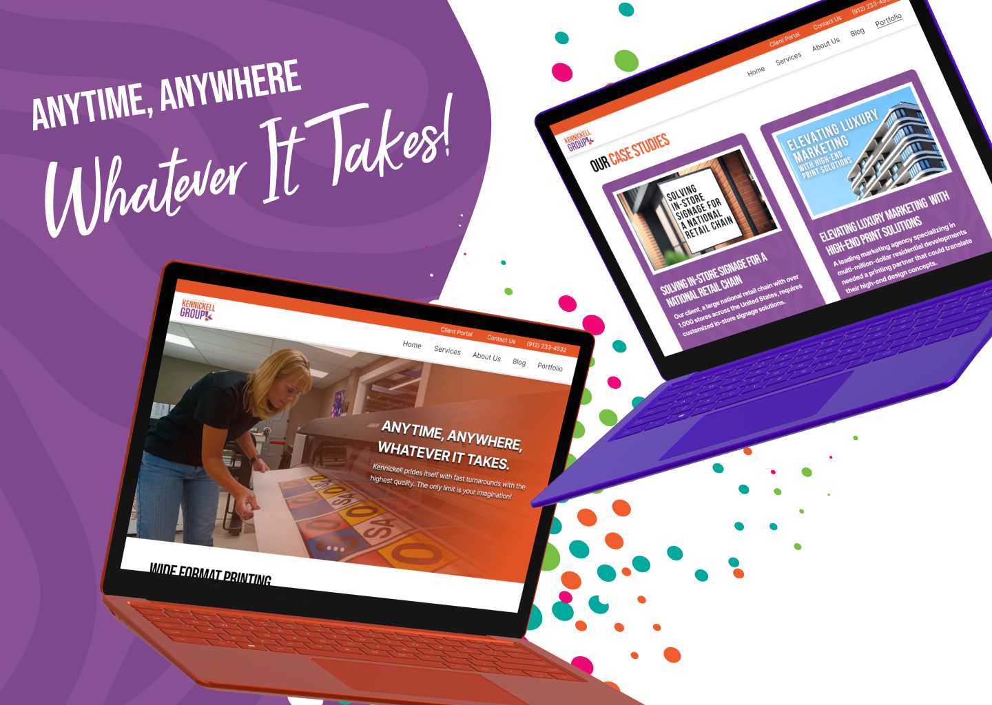 Kennickell brand lookbook page